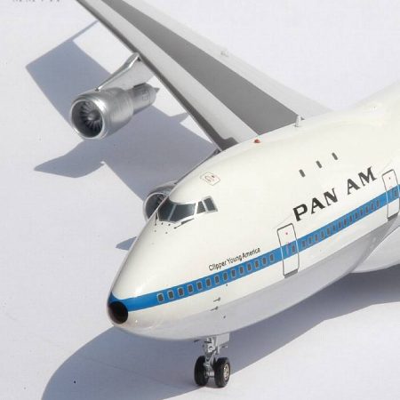 ماکت هواپیما بوئینگ 747 پن امریکن کارگو Pan Am 747-100