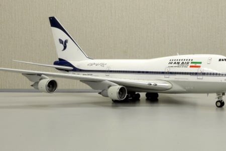 ماکت هواپیما بوئینگ 747 اس پی هما