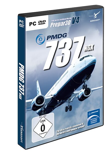 هواپیما بوئینگ 737 پی ام دی جی برای شبیه ساز پری پیر تری دی ورژن چهار PMDG 737
