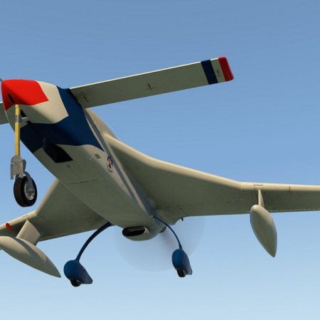 هواپیما VSKYLABS Rutan Long-EZ Project