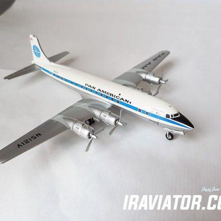 ماکت هواپیما داگلاس دی سی DC-6 پن امریکن  مقیاس 200