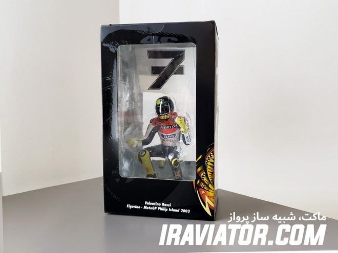 فیگور Valentino Rossi PHILIP ISLAND مقیاس 12 برند minichamps