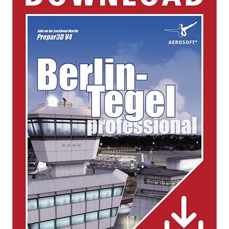 فرودگاه Berlin-Tegel professional برای شبیه ساز پرواز P3D4 - دانلودی