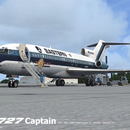 هواپیما بوئینگ 727 Captain sim برای شبیه ساز FSX