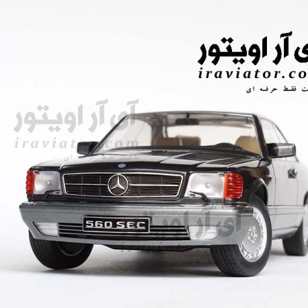 ماکت مرسدس بنز Mercedes Benz 560 SEC KK scale 1/18