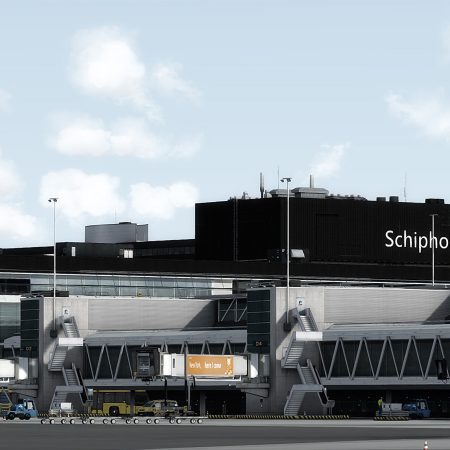 فرودگاه شیفل آمستردام FlyTampa-Amsterdam برای P3D4