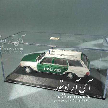 ماکت ماشین بنز پلیس Mercedes Benz W123 Police مقیاس 1/43