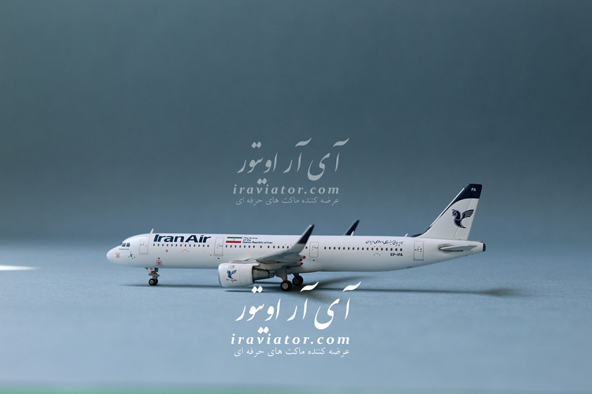 ماکت هواپیما ایرباس ۳۲۱ ایران ایر مقیاس ۴۰۰ برند جمینی GEMINI