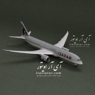 ماکت هواپیما Boeing 787 Qatar Airways مقیاس 1/400