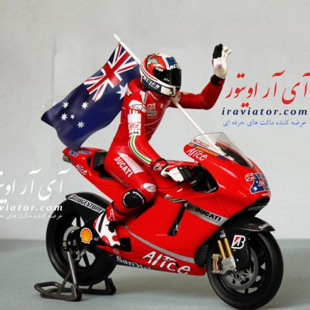 ماکت موتور Ducati Casey Stoner مقیاس 1/12