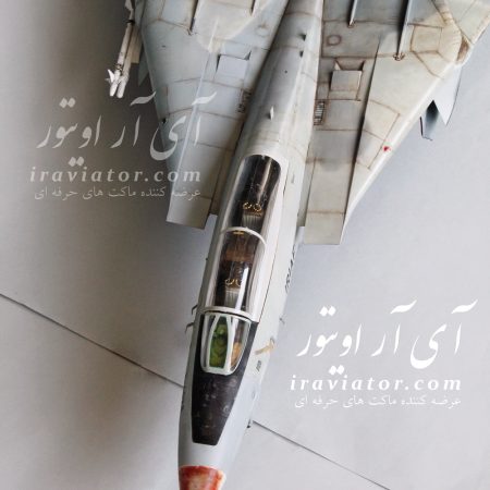 ماکت جنگنده شکاری رهگیر اف 14، F-14 نیروی هوایی جمهوری اسلامی ایران مقیاس 1/32