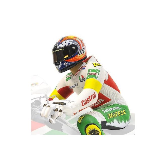 فیگور موتور سوار Valentino Rossi 8H de Suzuka 2000 مقیاس 1/12 ساخت Minichamps