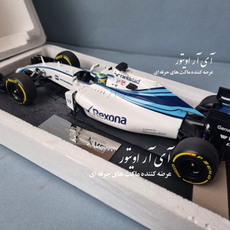 ماکت ماشین فرمول یک Martini Racing Mercedes Fw37 Felipe Massa مقیاس 1/18