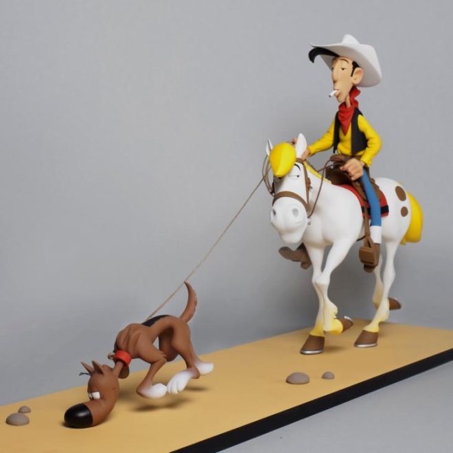 maket LUCKY LUKE