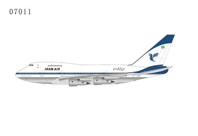 ماکت 747 ایران ایر طرح قدیم