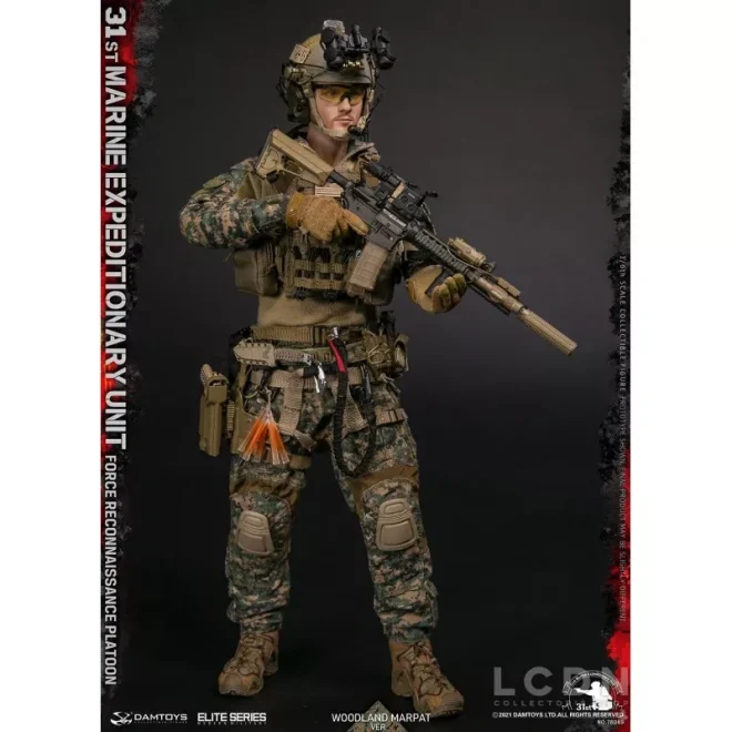 ۳۱st-marine-expeditionary-unit-force-reconnaissance-platoon-collectible-action-figurine-16-woodland-marpat-ver-78089-damtoys (3)