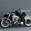 HARLEY DAVIDSON DUO -GLIDE WITH SIDECAR 1958 1/10 FRANKLIN MINT