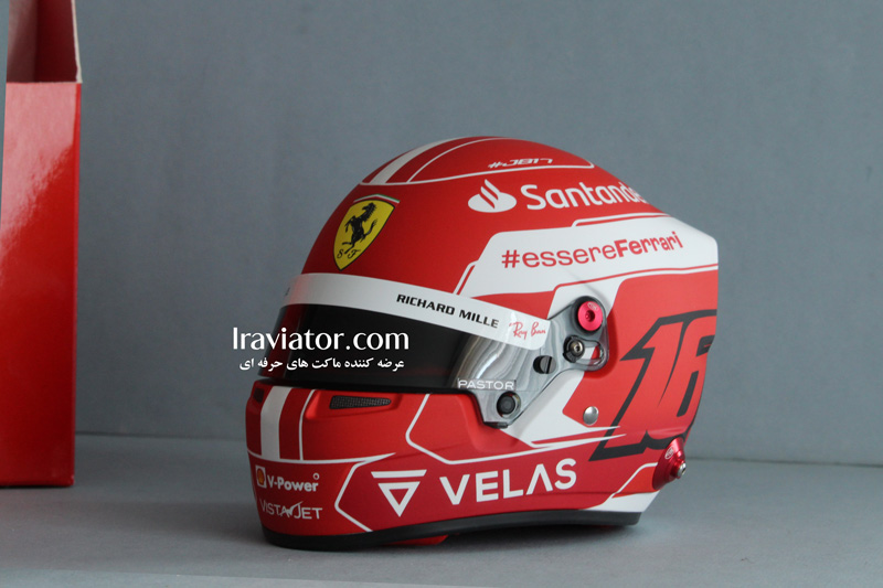 هلمت Scuderia Ferrari formule 1 2022 مقیاس ۱/۲