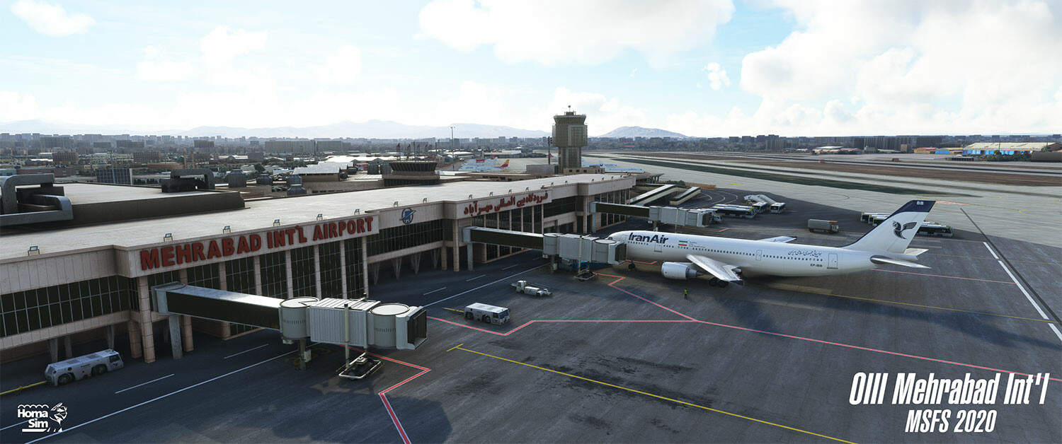دانلود فرودگاه مهرآباد برای مایکروسافت فلایت سیمولاتور ۲۰۲۰