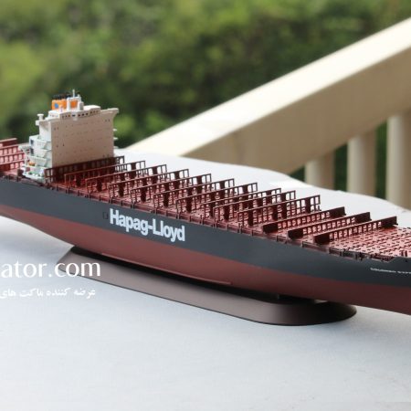 ماکت کشتی کانتینر بر مقیاس 1/700 (نسخه بدون کانتینر)