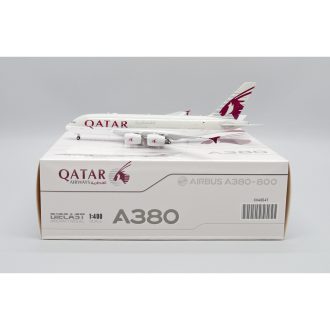 ماکت ایرباس 380 قطر ایرویز Qatar ساخت JC Wings مقیاس 1/400