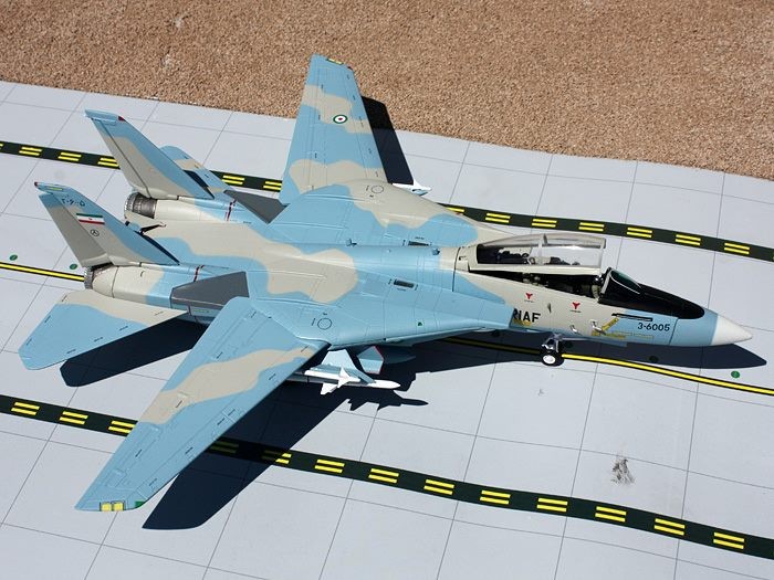 ماکت Grumman F-14A Tomcat نیروی هوایی ایران ساخت Gemini