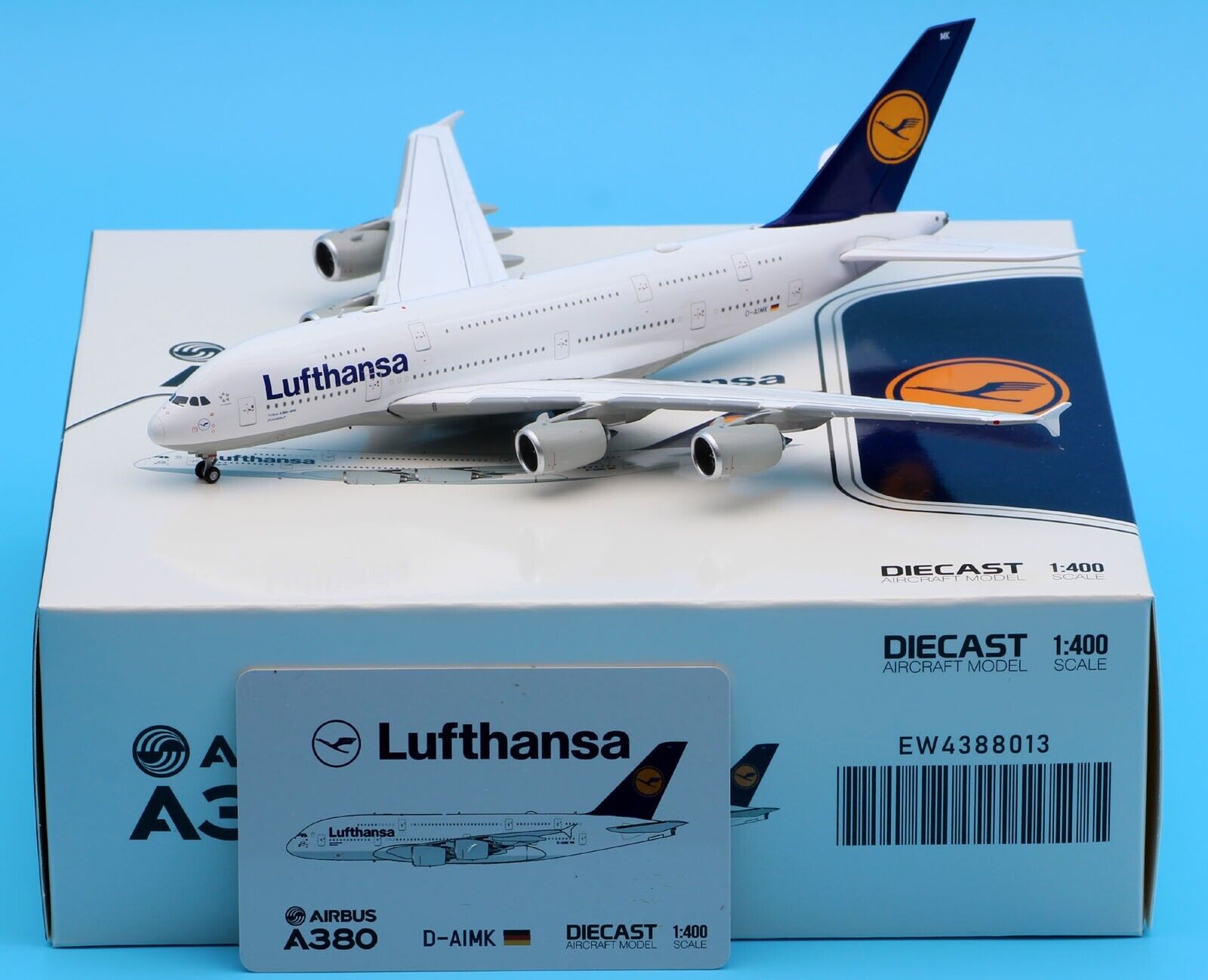 maket Lufthansa Airbus A380