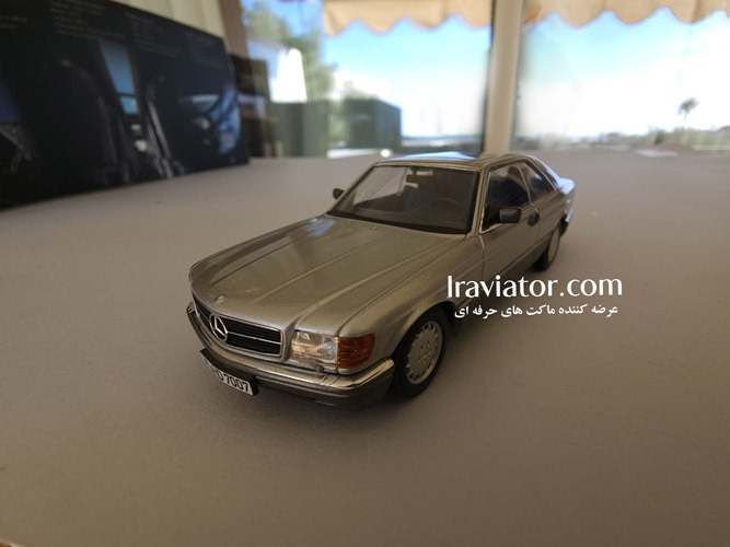 ماکت 1/43 Minichamps Mercedes Benz 560 SEC