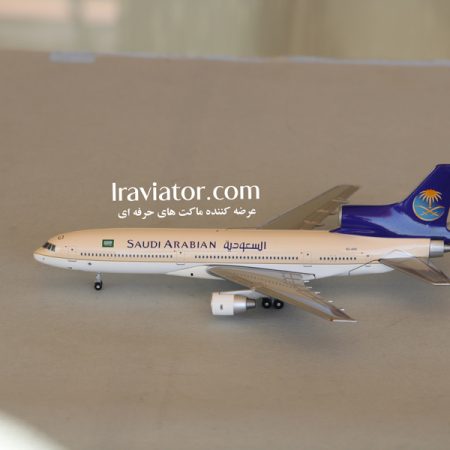 ماکت هواپیما  Saudi Lockheed L1011 مقیاس 1/400