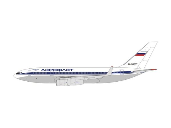 ماکت هواپیما ایلیوشین 96 سری 300 Ilyushin IL-96-300 مقیاس 1/400 - تصویر 9