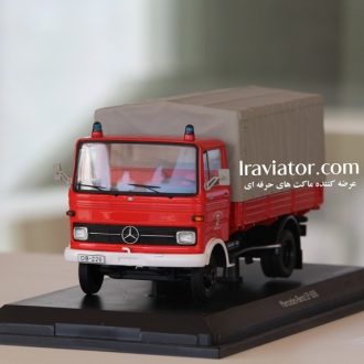 ماکت کامیون بنز آتش نشانی Mercedes-Benz LP-608 مقیاس 1/43