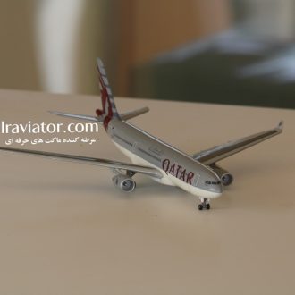 ماکت ایرباس Qatar Airways Airbus A330-200 مقیاس 1/400